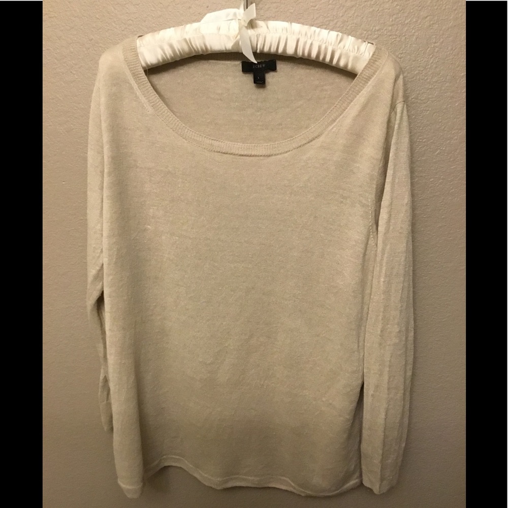 J.Crew linen sweater